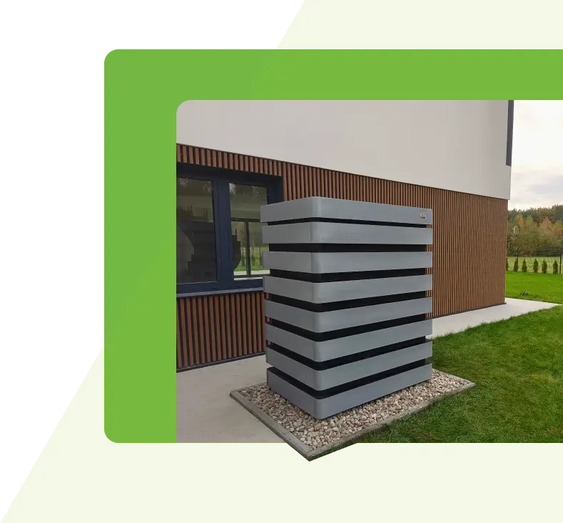 Osłona akustyczna na agregat pompy ciepła z redukcją hałasu