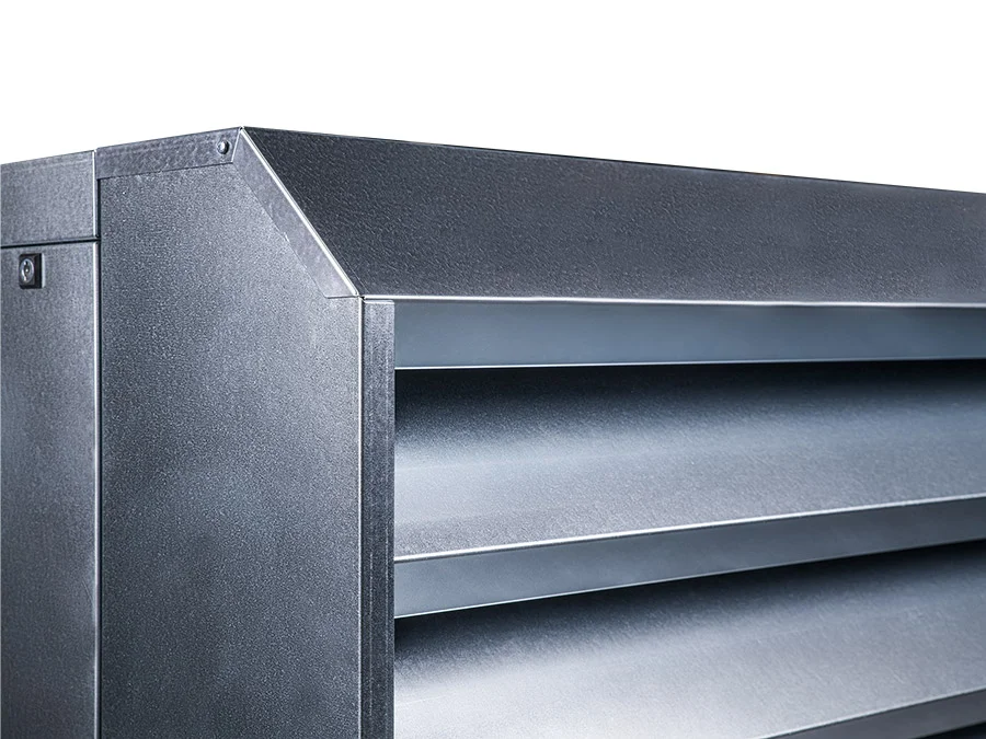 Ochrona pompy ciepła Przed Warunkami Atmosferycznymi przy użyciu osłony z serii HM